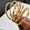 Oval/Pearl Bangles 6 Pcs Set