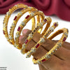 Rectangle/Round Bangles 6 Pcs Set