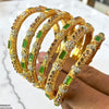 Rectangle/Round Bangles 6 Pcs Set
