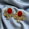 Oval Flower Tops Pair