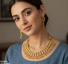 Tear Pearl Drop Necklace Set