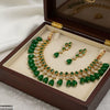 Tear Pearl Drop Necklace Set
