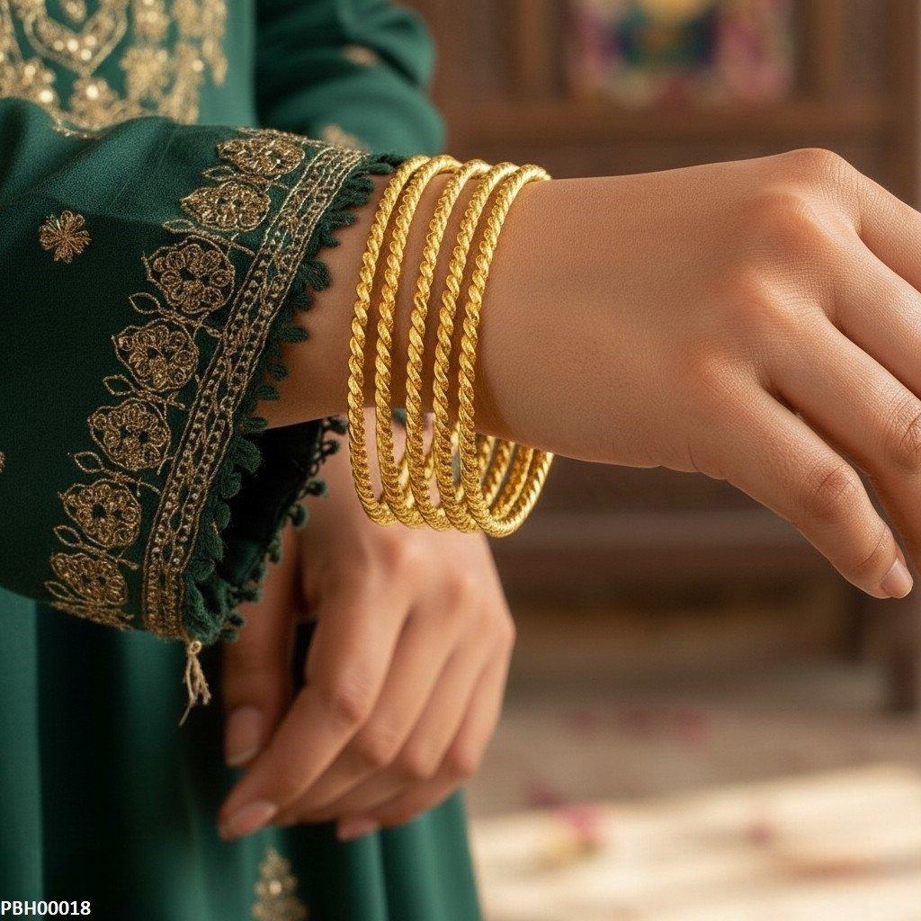 Rope 6 Pcs Of Bangles Set