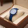 Round Flower Rubber Strap Women's Watch