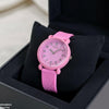 Heart Dial Rubber Strap Women's Watch