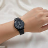 Heart Dial Rubber Strap Women's Watch