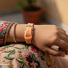 Heart Rubber Strap Women's Watch