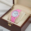 Heart Rubber Strap Women's Watch