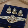 Tear Pearl Drop Choker Set
