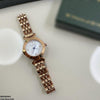Round Stone Dial Women's Watch