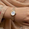 Round Stone Dial Women's Watch