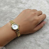 Round Stone Dial Women's Watch
