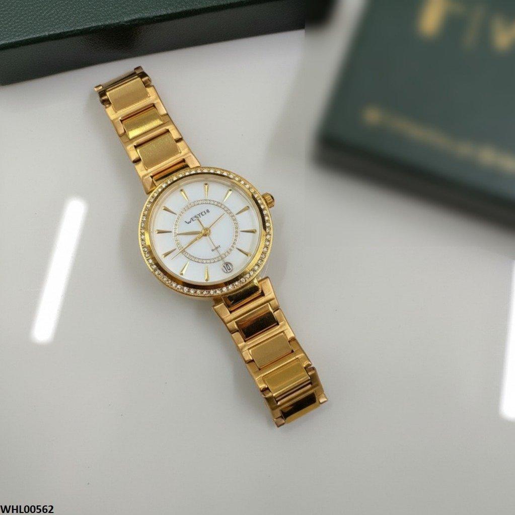 Round Dial Women's Watch