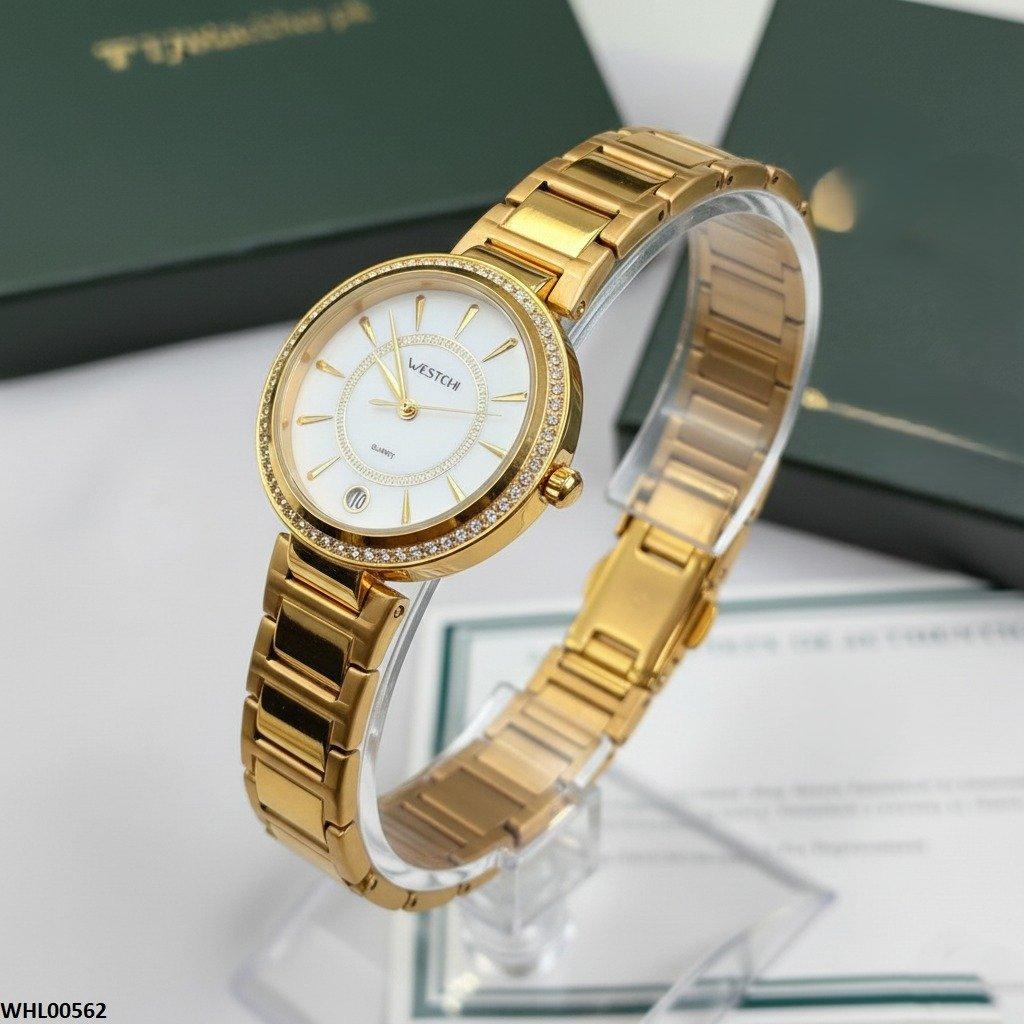 Round Dial Women's Watch