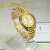 Round Champagne Dial Men's Watch