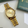 Round Champagne Dial Men's Watch