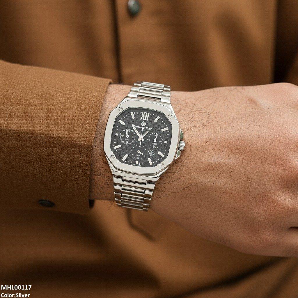 Hexagon Dial Men's Watch