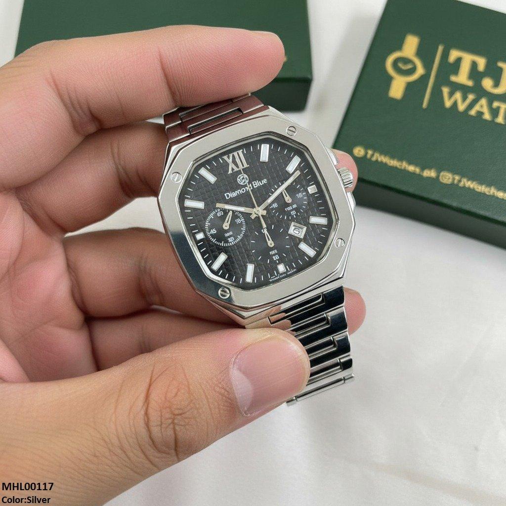 Hexagon Dial Men's Watch