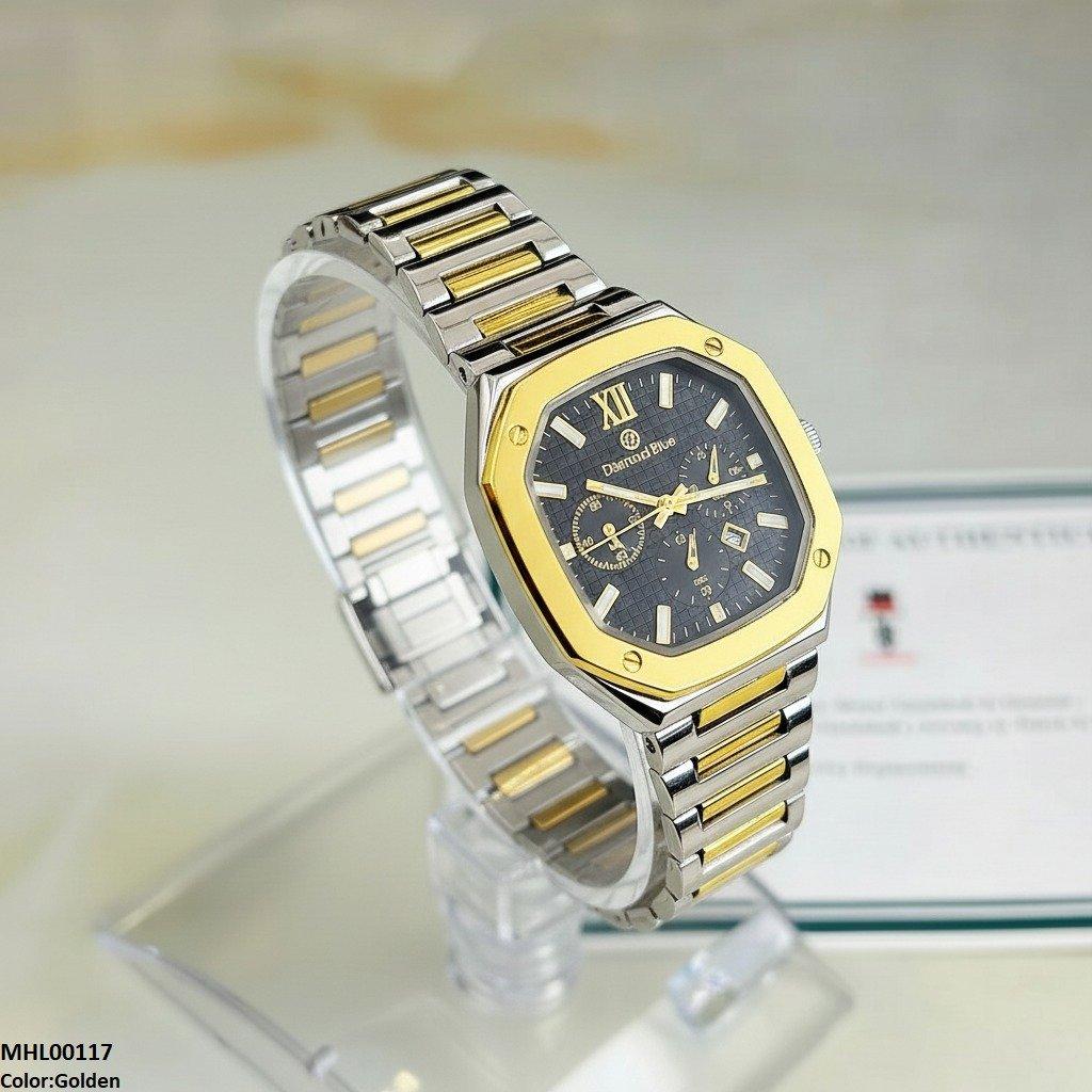 Hexagon Dial Men's Watch