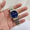 Round Blue Dial Men's Watch