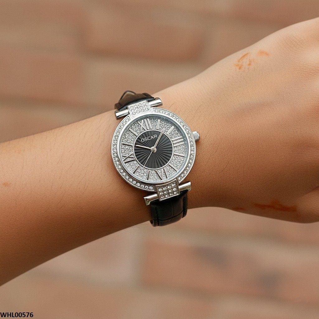 Round Dial Women's Watch