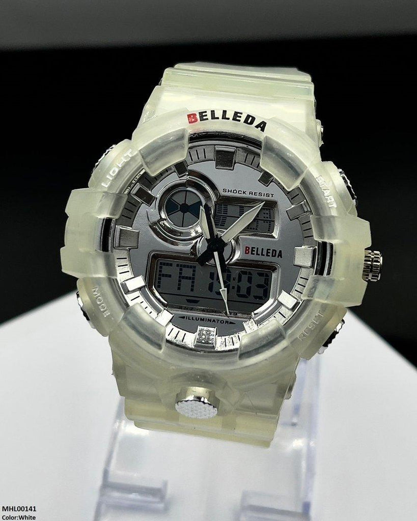 Round Ice Core Digital Sports Men's Watch