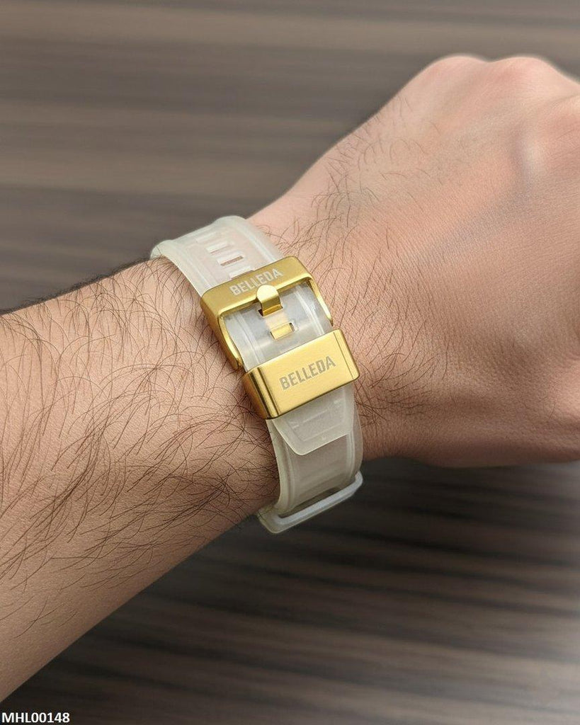 Round Double Dial Men's Watch