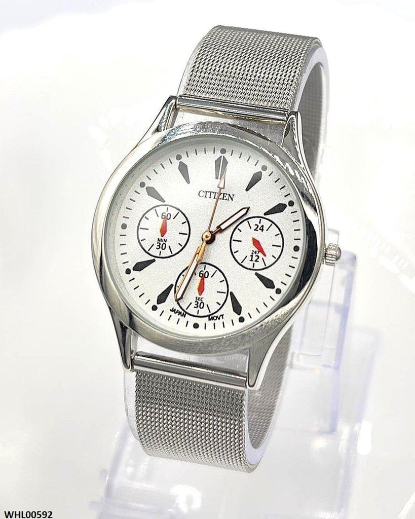 Round Dial Women's Watch
