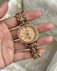 Round Rhinestone Women's Watch