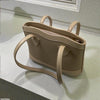 Wheat Beige Weave Tote