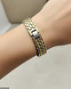 Round Two Tone Women's Watch