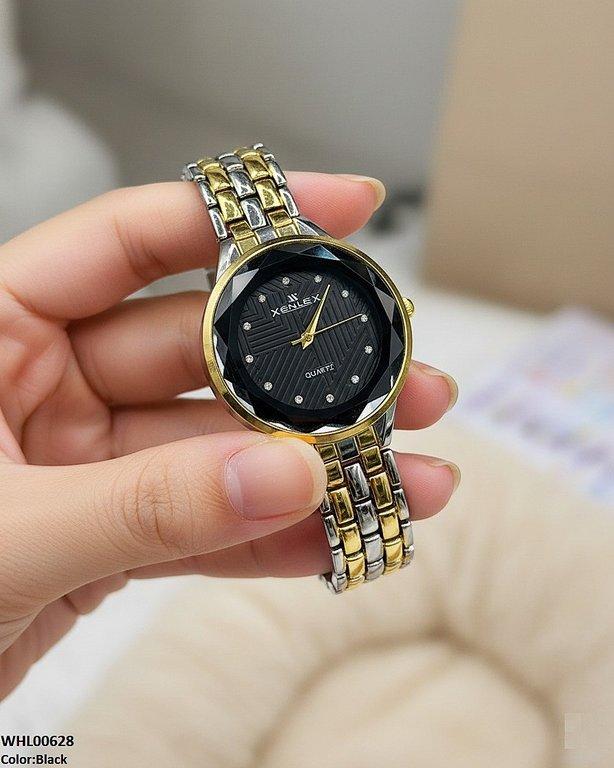 Round Two Tone Women's Watch