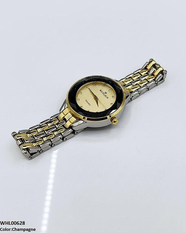 Round Two Tone Women's Watch