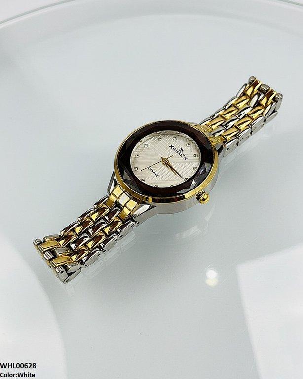 Round Two Tone Women's Watch