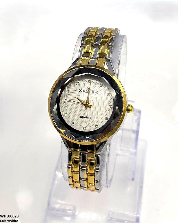 Round Two Tone Women's Watch