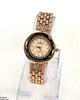 Round Stone Dial Women's Watch