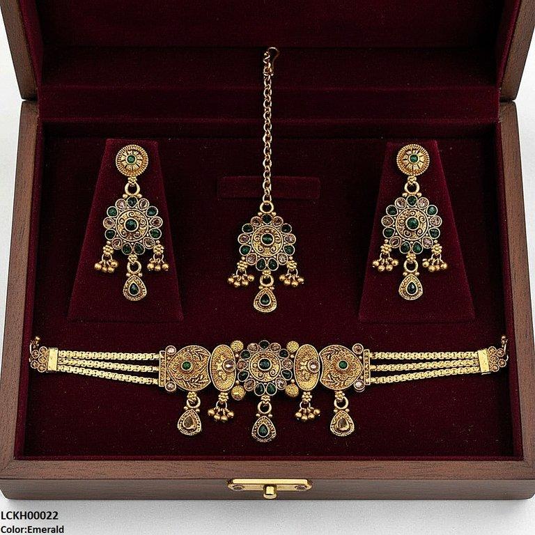 Tear Flower Choker Set