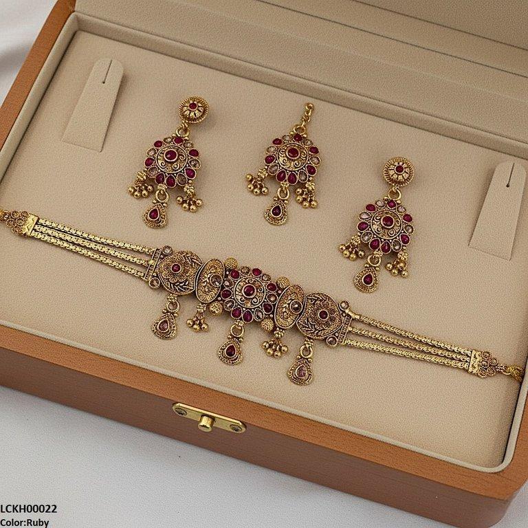Tear Flower Choker Set