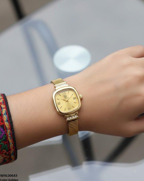 Square Dial Shafal Chain Women's Watch