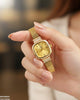Square Dial Shafal Chain Women's Watch