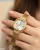 Square Dial Shafal Chain Women's Watch