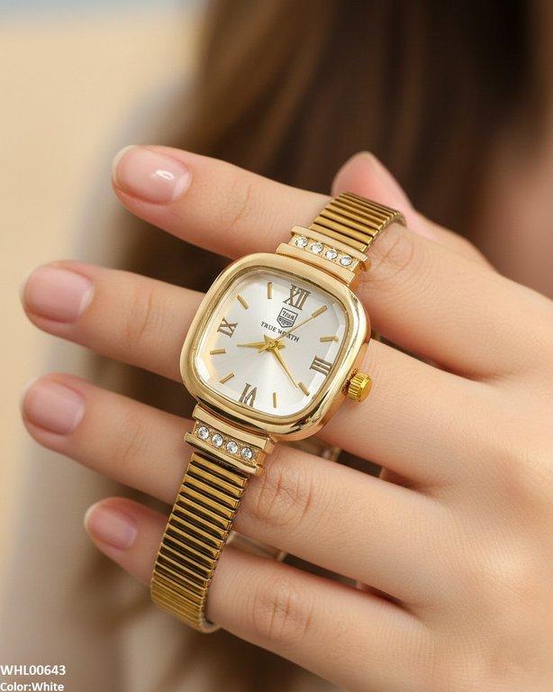 Square Dial Shafal Chain Women's Watch