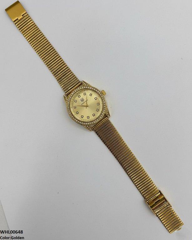 Round Stone Shafal Chain Women's Watch