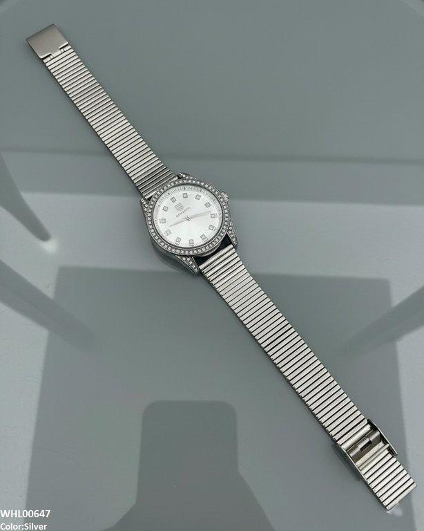 Round Stone Shafal Chain Women's Watch