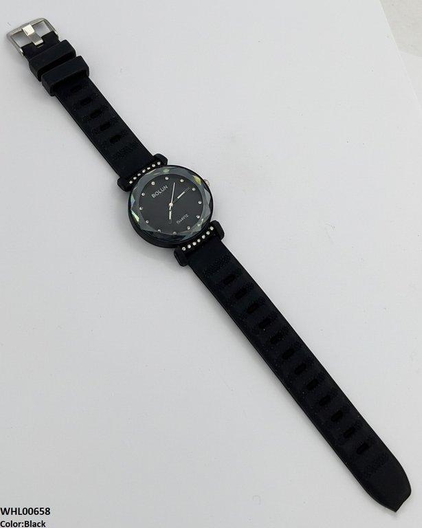 Round Stone Dial Women's Watch