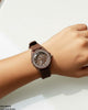 Round Rhinestone Women's Watch