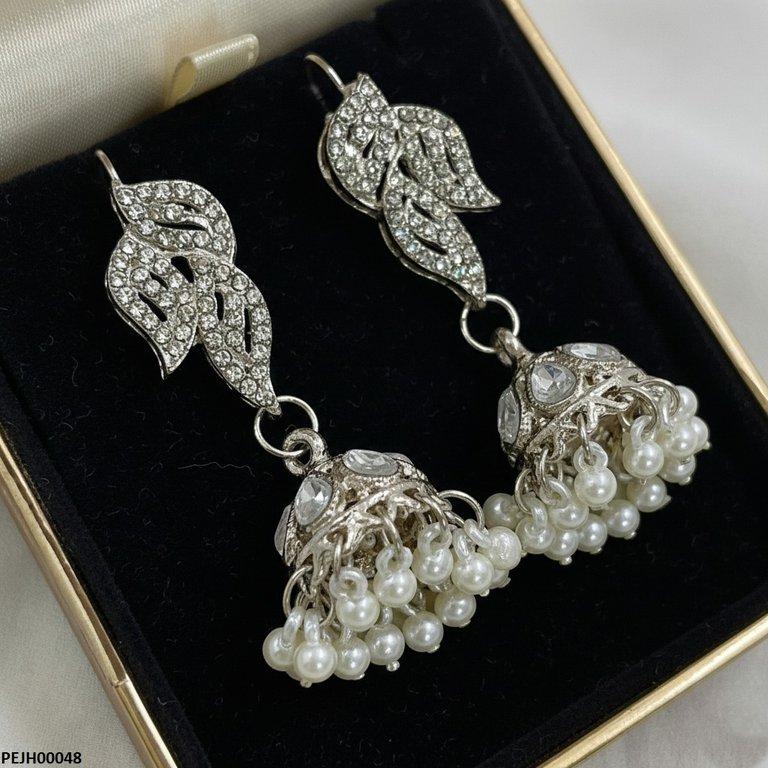 Tear Pearl Drop Jhumki