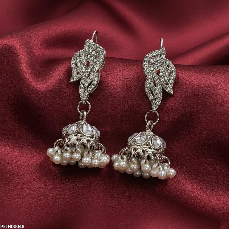Tear Pearl Drop Jhumki