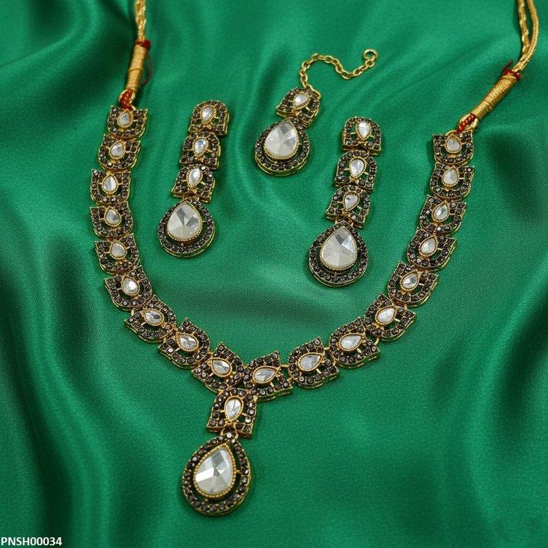 Tear Drop Necklace Set