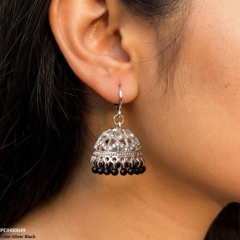 Tear Pearl Drop Jhumki
